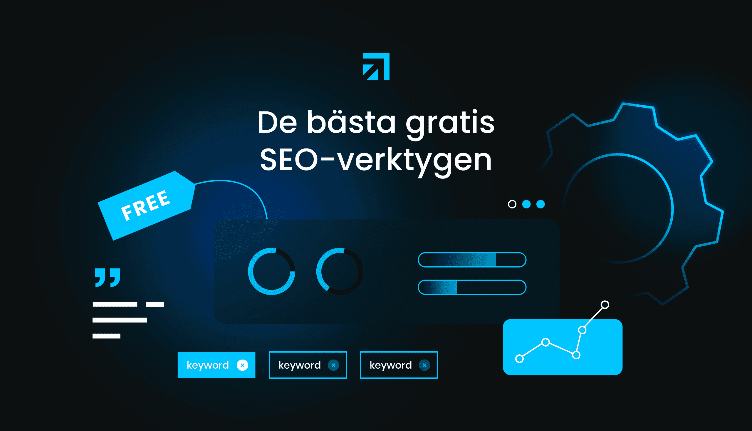 Banner till "De bästa gratis SEO-verktygen"