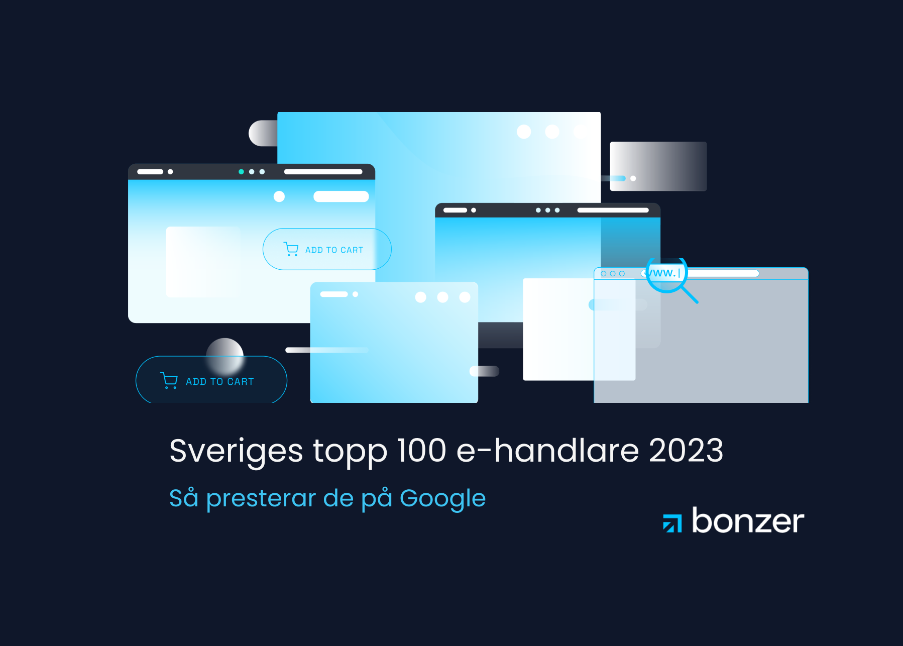 Sveriges topp 100 e-handlare 2023 så presenterar de på Google